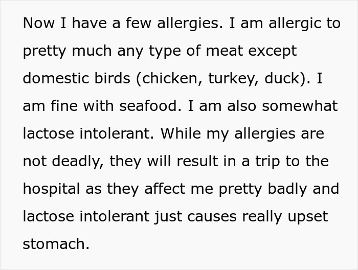 &ldquo;I Have A Few Allergies&rdquo;: Woman Is Called &ldquo;Picky&rdquo; For Trying To Avoid A Trip To The Hospital