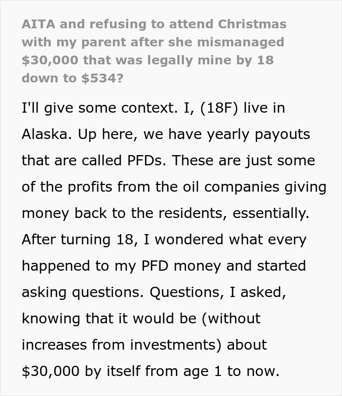 Teen Wonders What Happened To Her $30k, Mom Gives Vague Answers While People Online Call Her Ungrateful