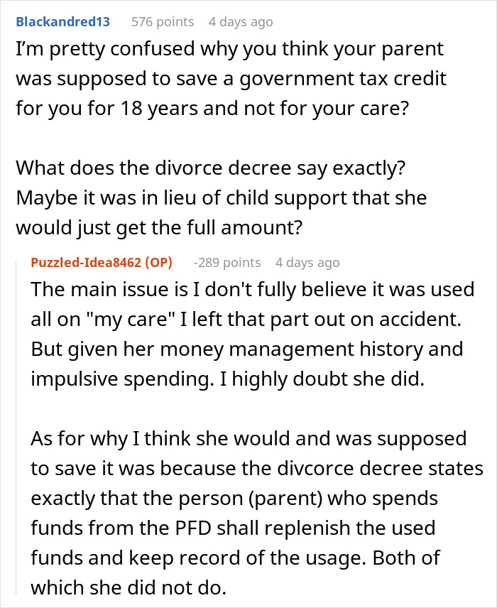 Teen Wonders What Happened To Her $30k, Mom Gives Vague Answers While People Online Call Her Ungrateful