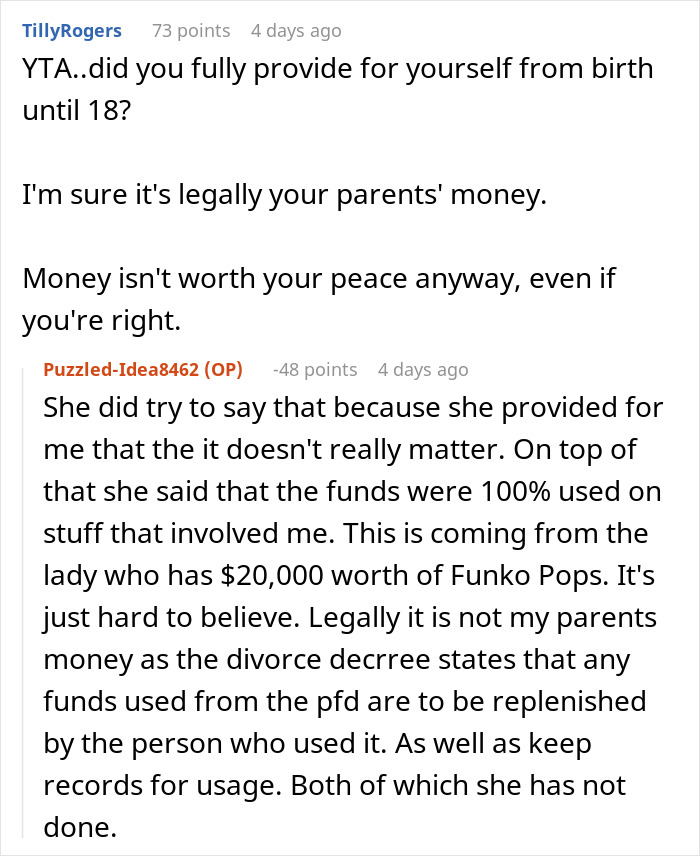 Teen Wonders What Happened To Her $30k, Mom Gives Vague Answers While People Online Call Her Ungrateful