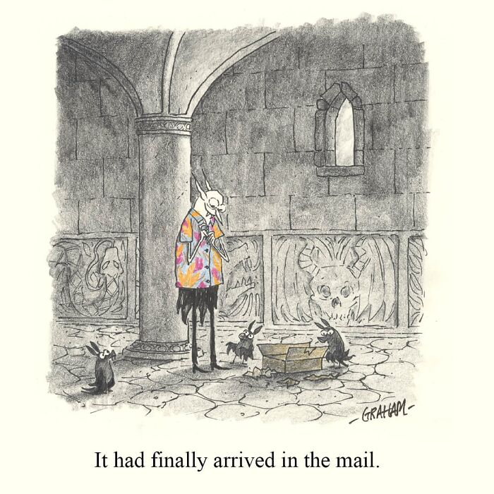 51 Graham Annable One Panel Comics That Start Normal And End Somewhere Unexpected