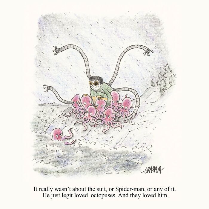 51 Graham Annable One Panel Comics That Start Normal And End Somewhere Unexpected