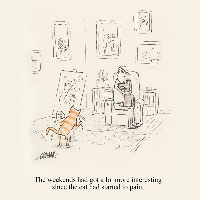 51 Graham Annable One Panel Comics That Start Normal And End Somewhere Unexpected