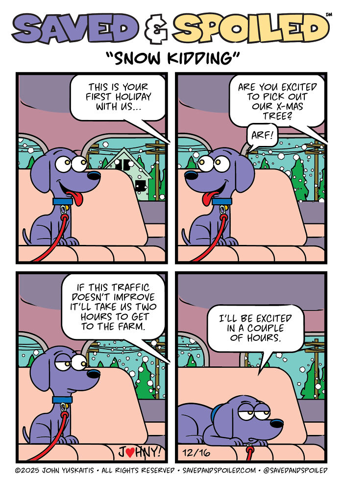 My 20 &lsquo;Saved & Spoiled&rsquo; Comics For Anyone Surviving The Holidays With Pets In The House