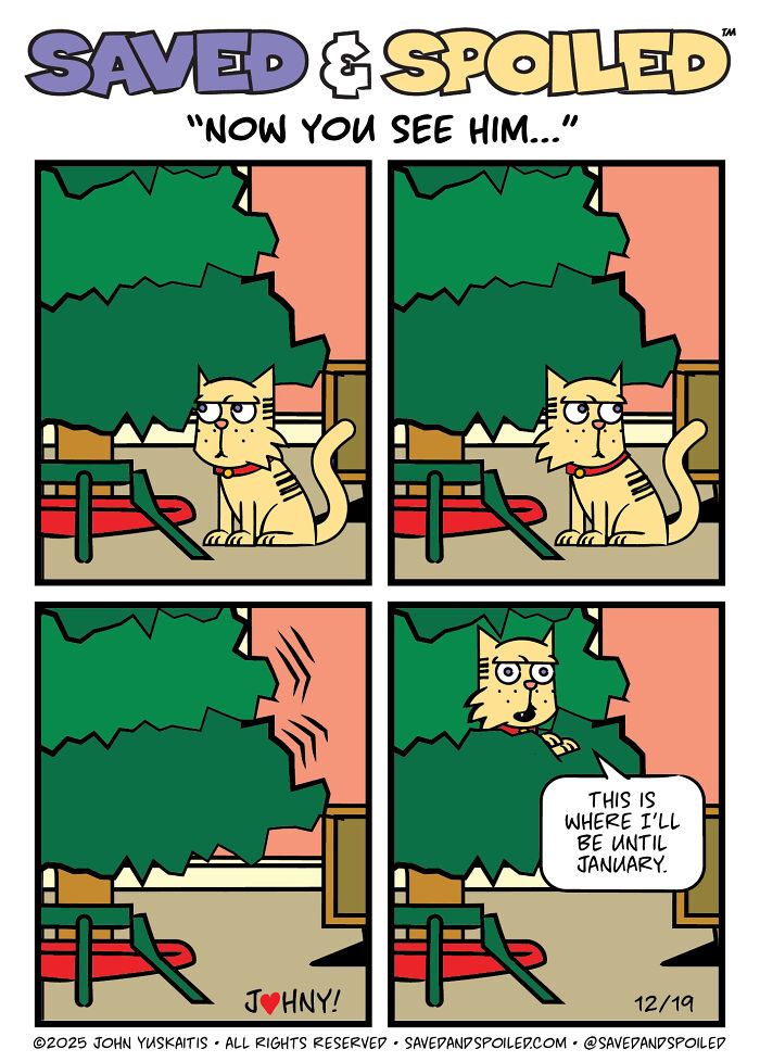 My 20 &lsquo;Saved & Spoiled&rsquo; Comics For Anyone Surviving The Holidays With Pets In The House