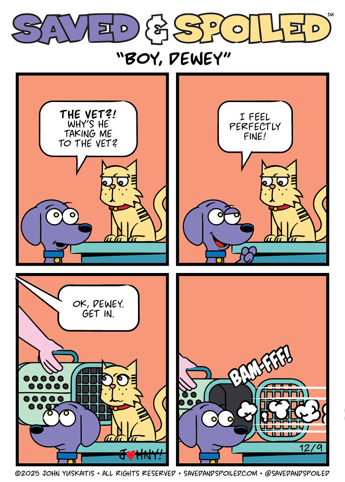 My 20 &lsquo;Saved & Spoiled&rsquo; Comics For Anyone Surviving The Holidays With Pets In The House