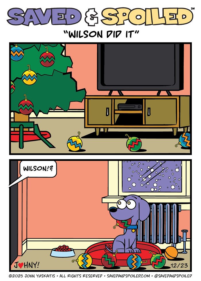 My 20 &lsquo;Saved & Spoiled&rsquo; Comics For Anyone Surviving The Holidays With Pets In The House