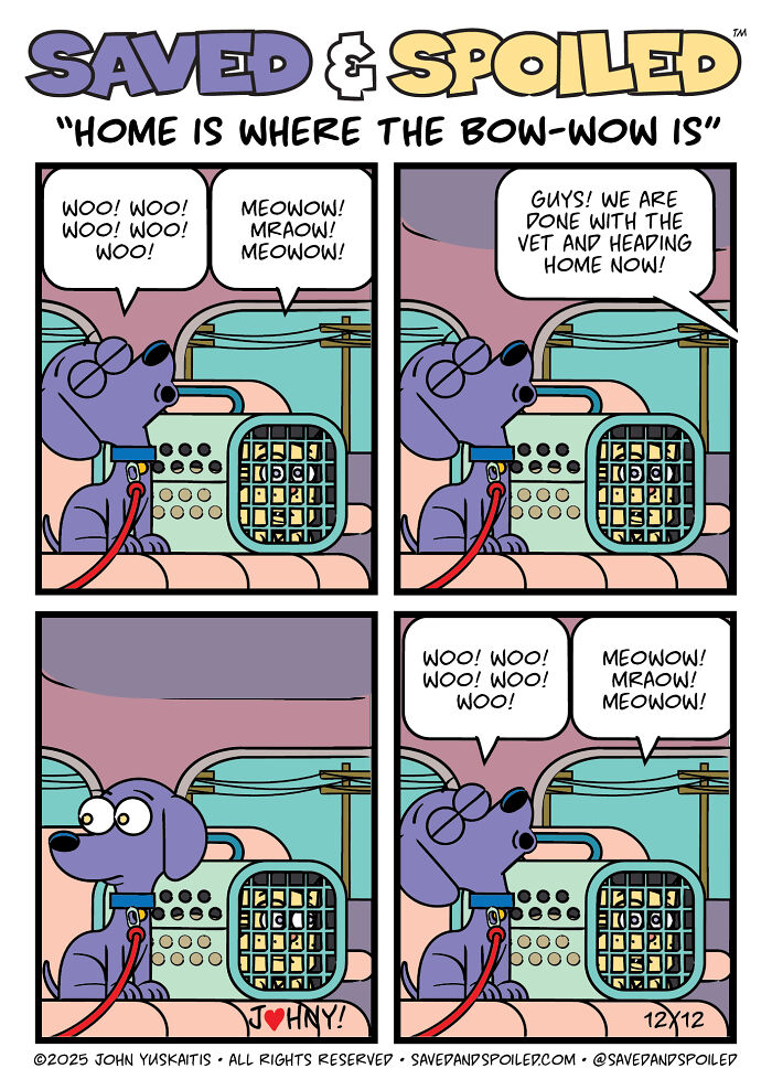 My 20 &lsquo;Saved & Spoiled&rsquo; Comics For Anyone Surviving The Holidays With Pets In The House