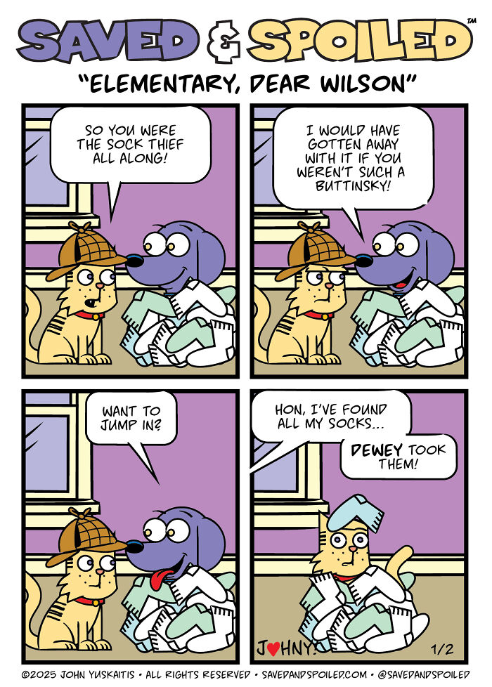 My 20 &lsquo;Saved & Spoiled&rsquo; Comics For Anyone Surviving The Holidays With Pets In The House