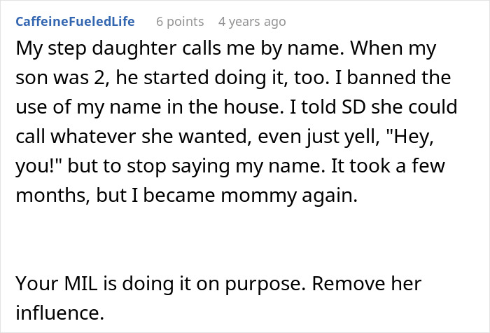 MIL Has Fun Teaching Grandkid To Call Her “Mama,” And Her Own Mom By Her Name, DIL Loses It