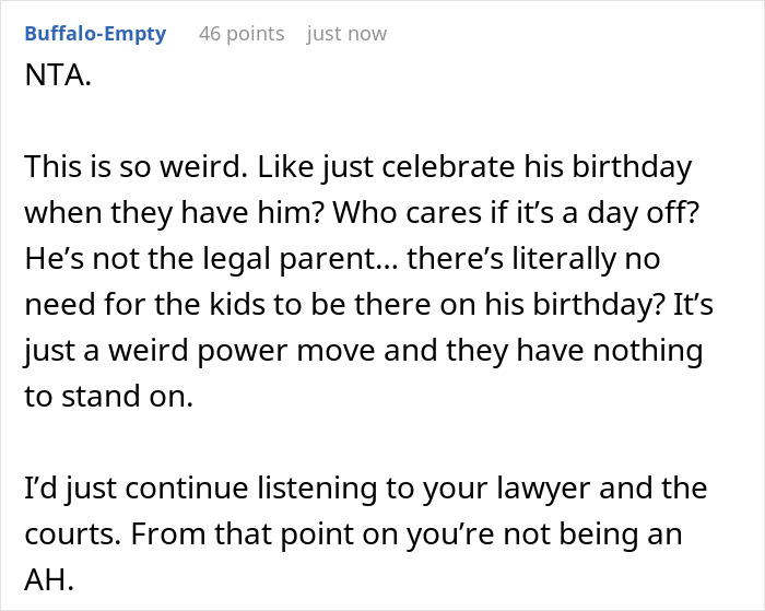 Entitled Cheater Wants Affair Partner’s B-Day As Custody Swap Day, Mad As Ex Husband Says &ldquo;No Way&rdquo;