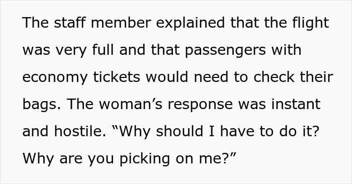 Entitled British Woman Turns Hostile Over Luggage Policy, Ends Up Making An Airline Worker Cry