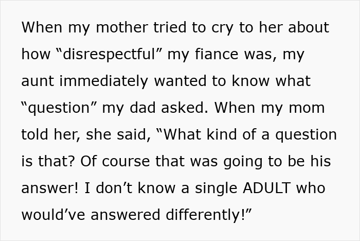Bride’s Parents Throw Tantrums Over Everything, Get Slammed By Great Aunt And Uninvited From Wedding Bride’s Parents Throw Tantrums Over Everything, Get Slammed By Great Aunt And Uninvited From Wedding