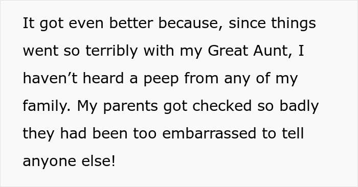 Bride’s Parents Throw Tantrums Over Everything, Get Slammed By Great Aunt And Uninvited From Wedding Bride’s Parents Throw Tantrums Over Everything, Get Slammed By Great Aunt And Uninvited From Wedding