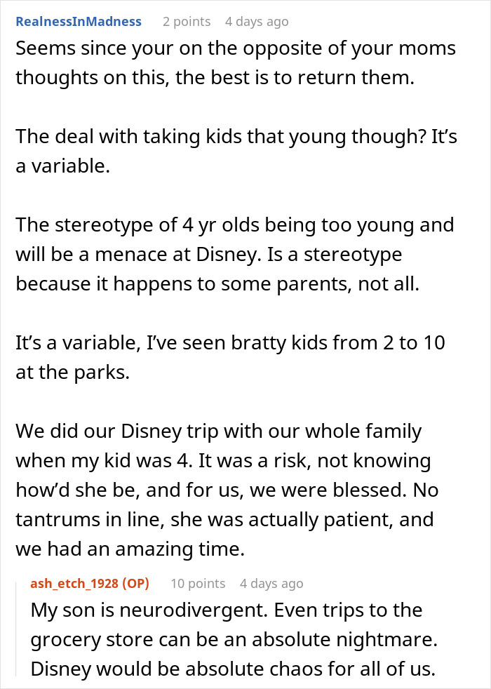 Mom Forces Her Disney Dream Onto Her Family, Daughter Realizes The &ldquo;Gift&rdquo; Comes With Debt And Guilt