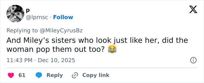 Woman Claiming To Be Miley Cyrus&rsquo; True Birth Mother Says How Old She Was When She Got Pregnant