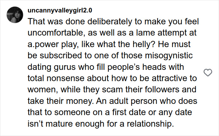 “What A Jerk”: Woman Leaves Date In Less Than 2 Minutes After Catching On To His Plan