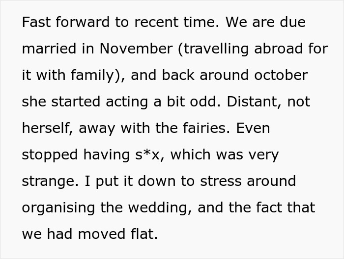 Fianc&eacute;e&rsquo;s Unexpected Request Months Before Wedding Makes This Man Rethink It All: &ldquo;The Idea Made Me Ill&rdquo;