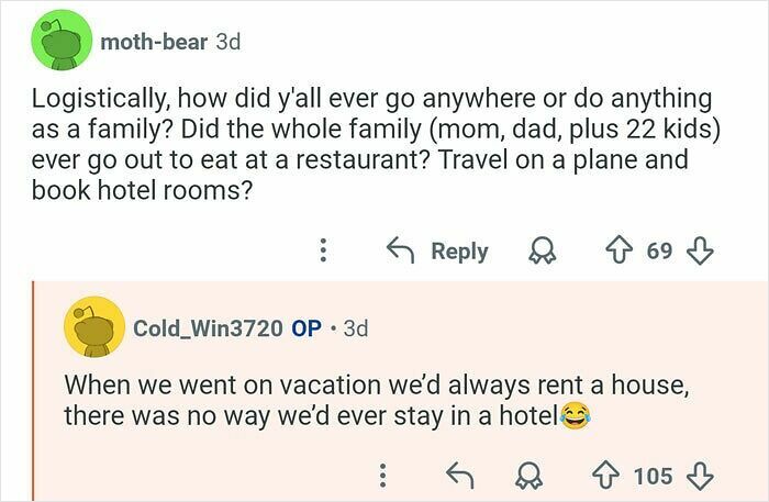 Man Who Has 21 Siblings Answers 40 Questions About His Life