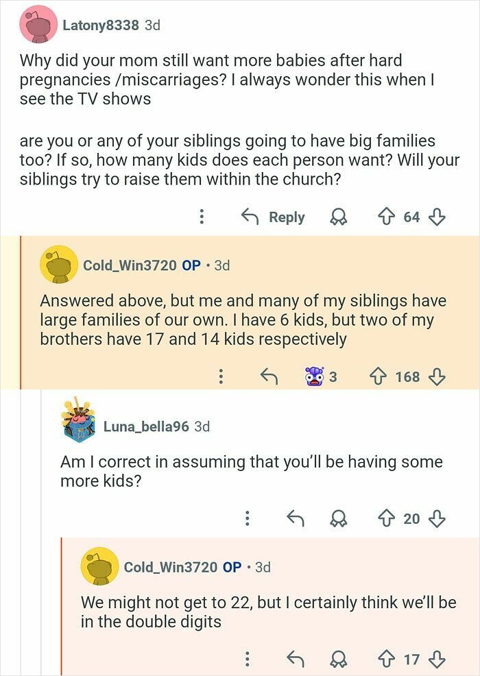 Man Who Has 21 Siblings Answers 40 Questions About His Life