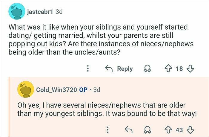 Man Who Has 21 Siblings Answers 40 Questions About His Life