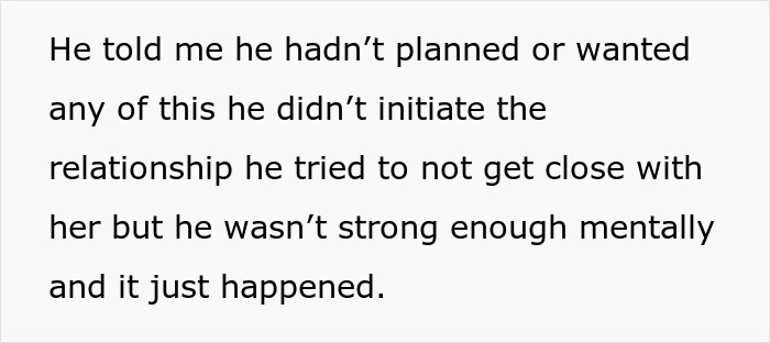 Man Unsure If Affair Partner’s Baby Is His Child Or Grandchild As She’s His Son’s Recent Ex Man Unsure If Affair Partner’s Baby Is His Child Or Grandchild As She’s His Son’s Recent Ex