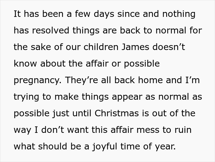 Man Unsure If Affair Partner’s Baby Is His Child Or Grandchild As She’s His Son’s Recent Ex Man Unsure If Affair Partner’s Baby Is His Child Or Grandchild As She’s His Son’s Recent Ex