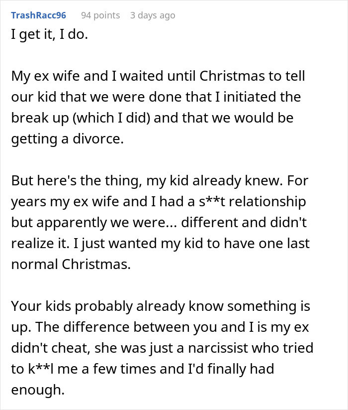 Man Unsure If Affair Partner’s Baby Is His Child Or Grandchild As She’s His Son’s Recent Ex Man Unsure If Affair Partner’s Baby Is His Child Or Grandchild As She’s His Son’s Recent Ex