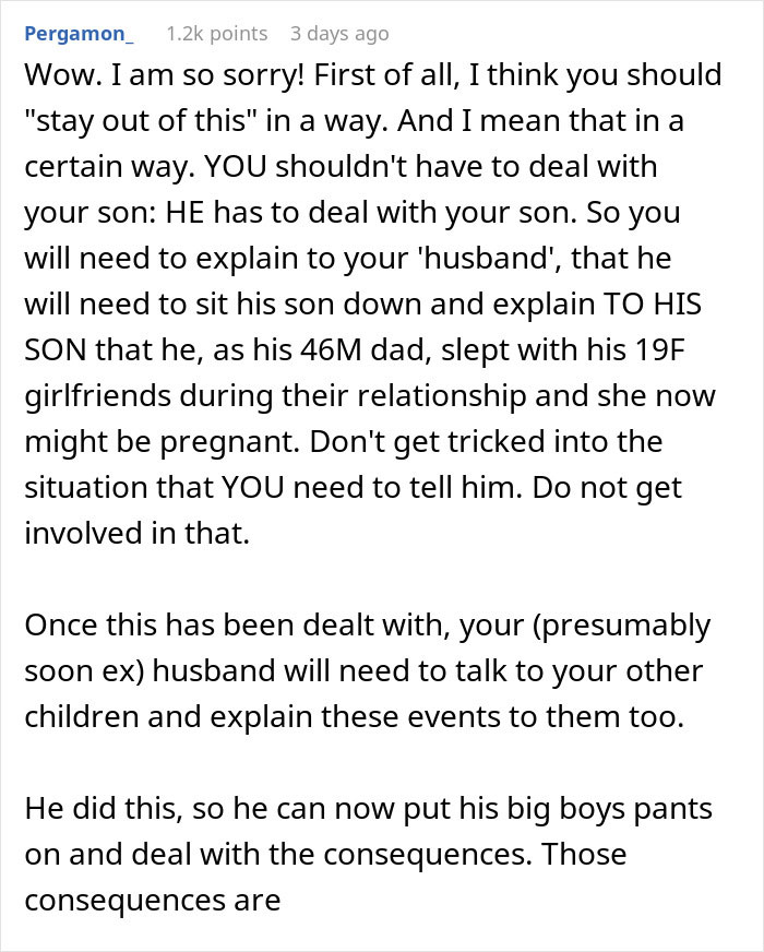 Man Unsure If Affair Partner’s Baby Is His Child Or Grandchild As She’s His Son’s Recent Ex Man Unsure If Affair Partner’s Baby Is His Child Or Grandchild As She’s His Son’s Recent Ex