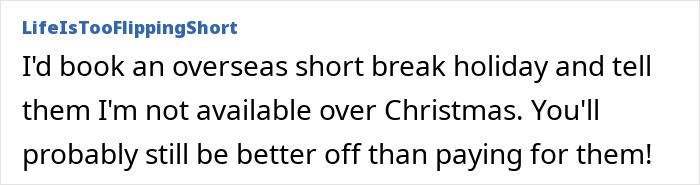 Family Demands Person Hosts Christmas Dinner, While Not Helping At All: “You Earn The Most”