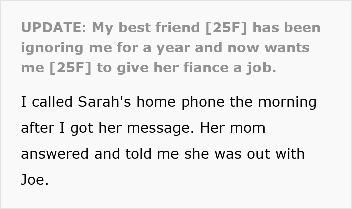 Bestie Ghosts Writer For Months After Getting A BF, Then Asks Her To Help Him Break Into Hollywood Bestie Ghosts Writer For Months After Getting A BF, Then Asks Her To Help Him Break Into Hollywood