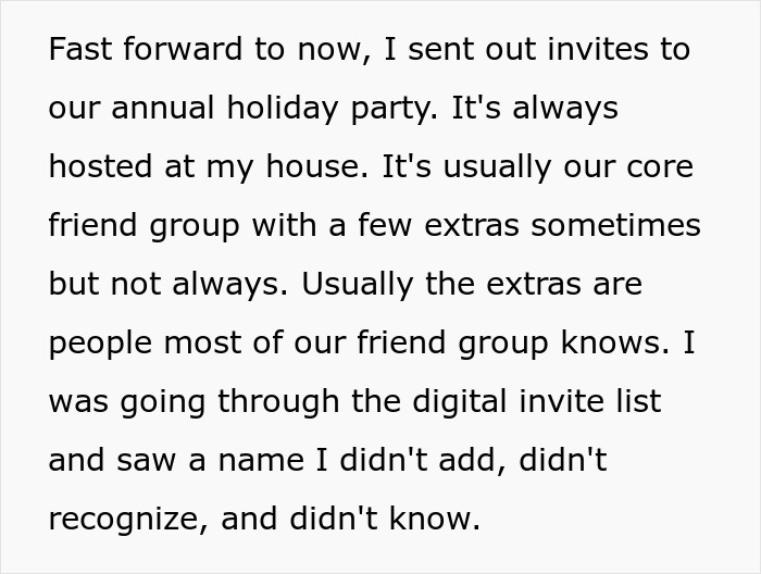 Host Tells Friend&rsquo;s Wife She Can&rsquo;t Invite Random People To Her House, Cancels Xmas After She Does