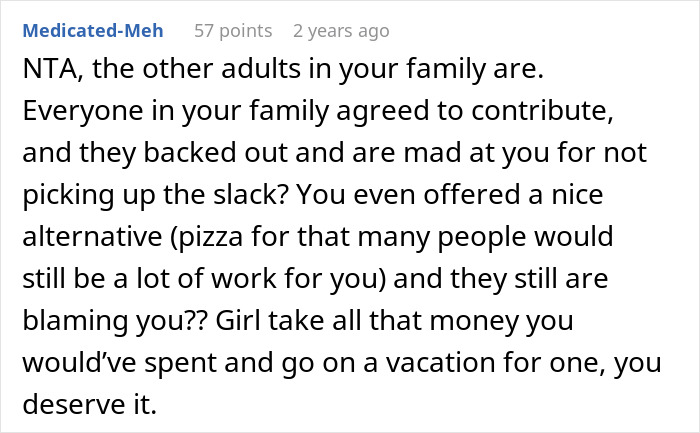 Lazy Relatives Won&rsquo;t Bring Food To Christmas Dinner, Mad As Host Says It&rsquo;s Either Pizza Or Nothing