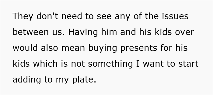 In-Laws Are Furious After Woman Refuses To Host A “Blended Family” Christmas With Her Ex’s Affair Kids