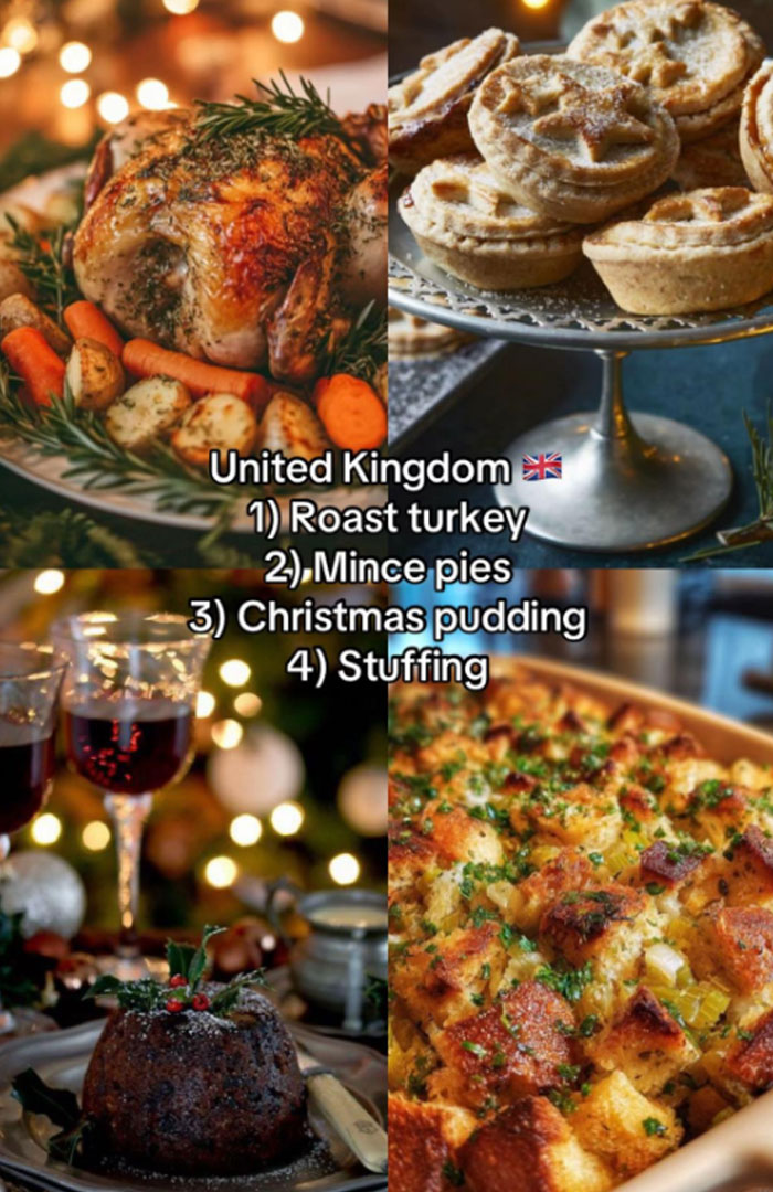 24 Christmas Dinners From Countries Around The World That Would Totally Confuse Your Grandma