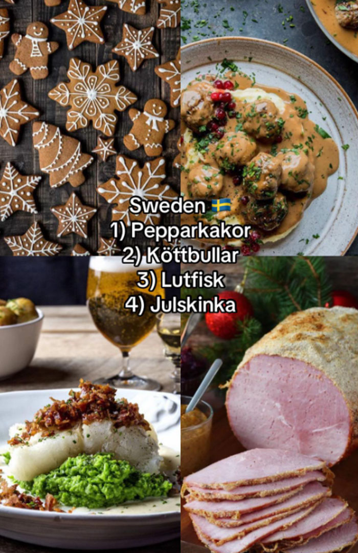 24 Christmas Dinners From Countries Around The World That Would Totally Confuse Your Grandma