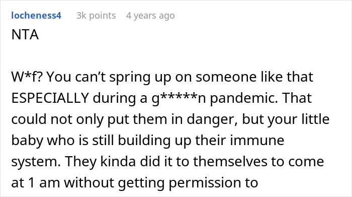 Family Tries To “Surprise” Man On Christmas By Arriving At 1 A.M., Gets Kicked Out Instead Family Tries To “Surprise” Man On Christmas By Arriving At 1 A.M., Gets Kicked Out Instead