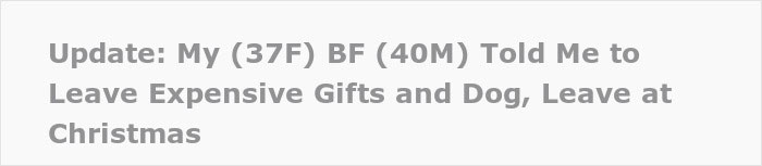 Woman Buys Expensive Gifts For BF’s Kids, Is Told She Can’t Spend Christmas With Them Woman Buys Expensive Gifts For BF’s Kids, Is Told She Can’t Spend Christmas With Them