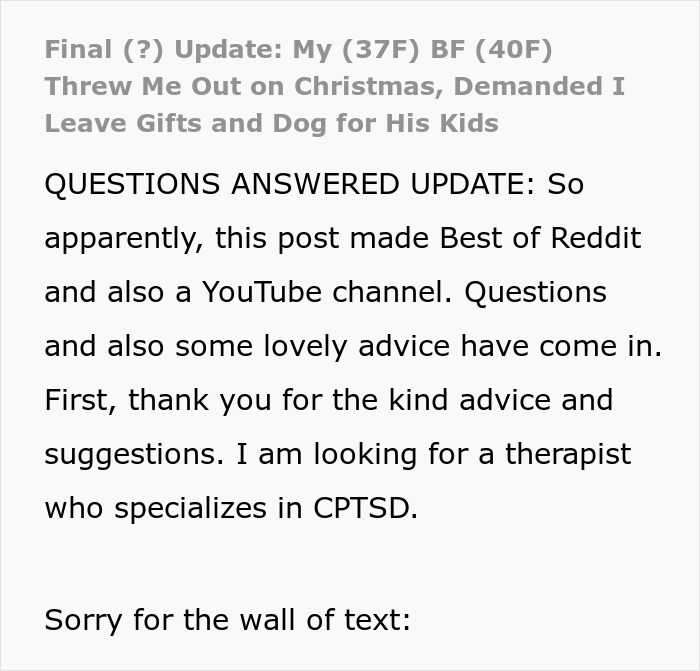 Woman Buys Expensive Gifts For BF’s Kids, Is Told She Can’t Spend Christmas With Them Woman Buys Expensive Gifts For BF’s Kids, Is Told She Can’t Spend Christmas With Them
