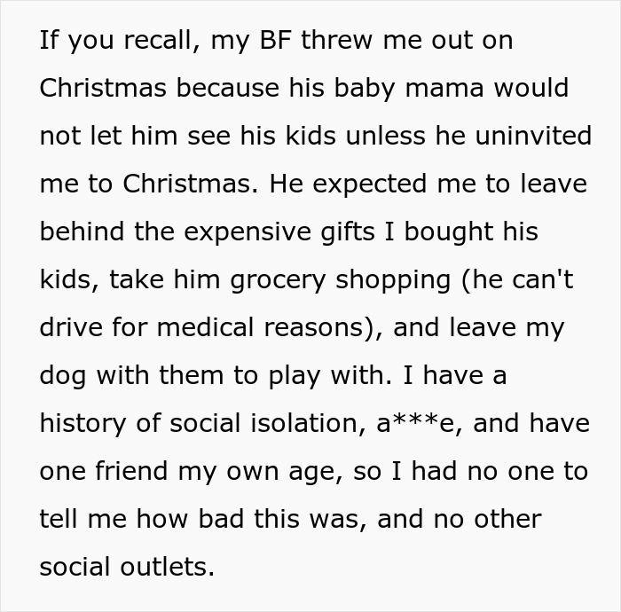 Woman Buys Expensive Gifts For BF’s Kids, Is Told She Can’t Spend Christmas With Them Woman Buys Expensive Gifts For BF’s Kids, Is Told She Can’t Spend Christmas With Them
