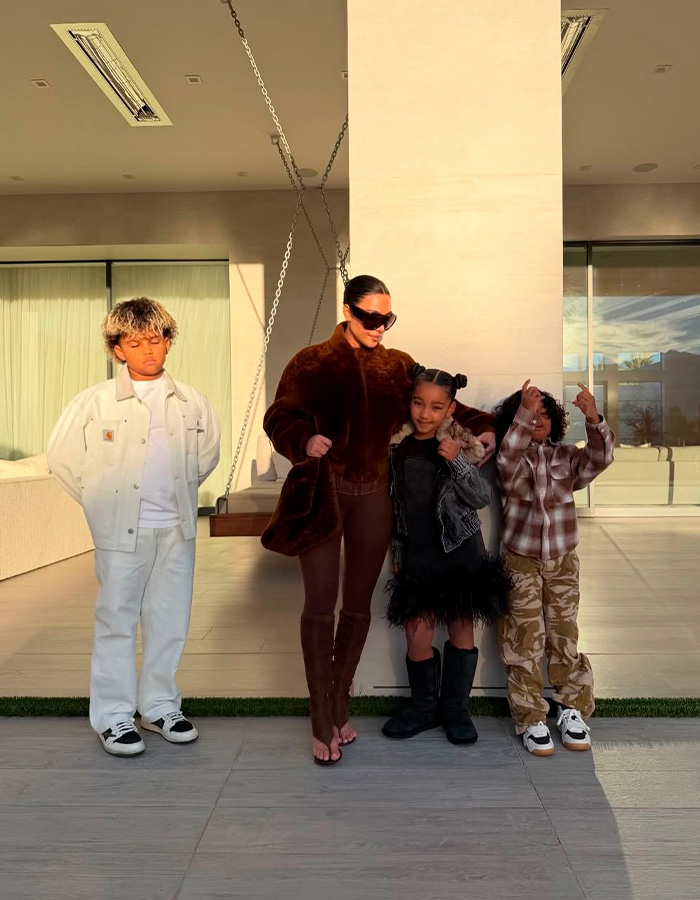 “They Hate Her”: Fans Believe Kim Kardashian’s Christmas Card Failure Reflects Kids’ Home Life