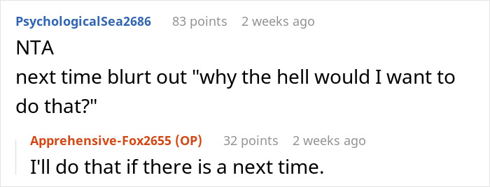 Couple Doesn’t Want To Sacrifice Gym For Babysitting, Wrongly Expect The Aunt To Give Up Her Hobbies Couple Doesn’t Want To Sacrifice Gym For Babysitting, Wrongly Expect The Aunt To Give Up Her Hobbies