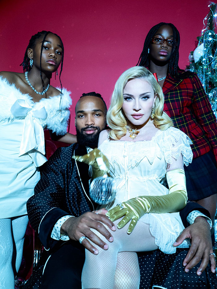 “They Really Photoshopped Her”: Madonna’s Holiday Lingerie Photoshoot Sparks Frenzy