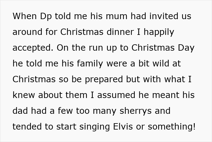 Guy Says Fam Is “Wild” At Christmas, GF Unprepared For Screaming Matches And Alcohol-Fueled Fights