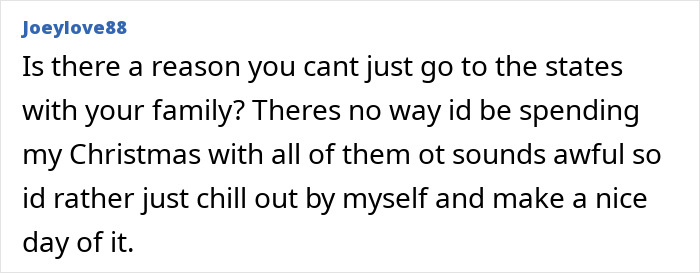 Guy Says Fam Is “Wild” At Christmas, GF Unprepared For Screaming Matches And Alcohol-Fueled Fights