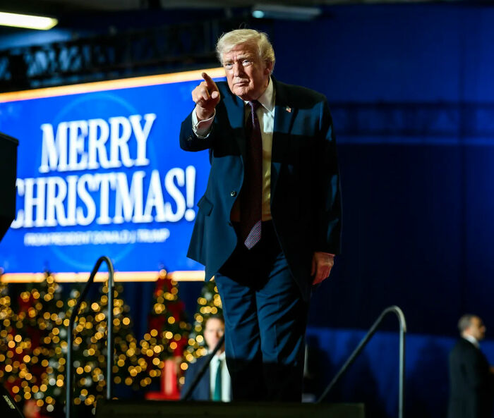 Trump’s “Demented” Comments About “Bad Santa” To Kids On Christmas Eve Spark Outrage