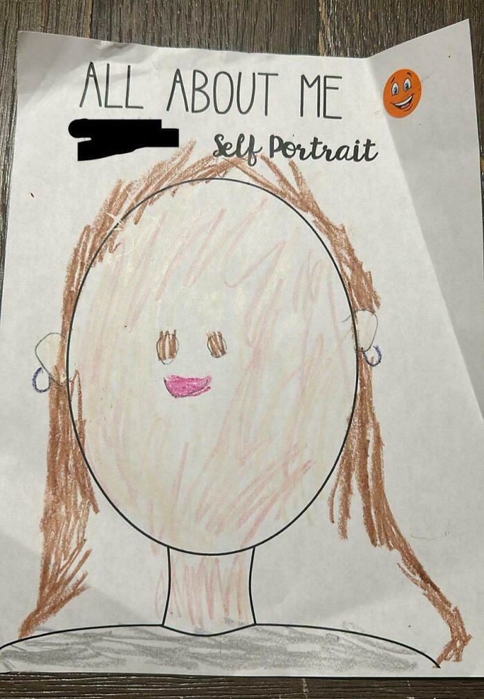 &ldquo;A Very Flattering Portrait Of Me&rdquo;: 39 Funny Drawings By Kids Who Have No Filter Whatsoever