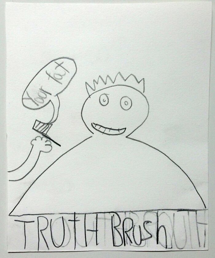 &ldquo;A Very Flattering Portrait Of Me&rdquo;: 39 Funny Drawings By Kids Who Have No Filter Whatsoever