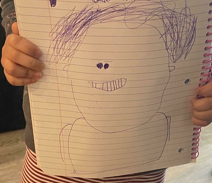 &ldquo;A Very Flattering Portrait Of Me&rdquo;: 39 Funny Drawings By Kids Who Have No Filter Whatsoever