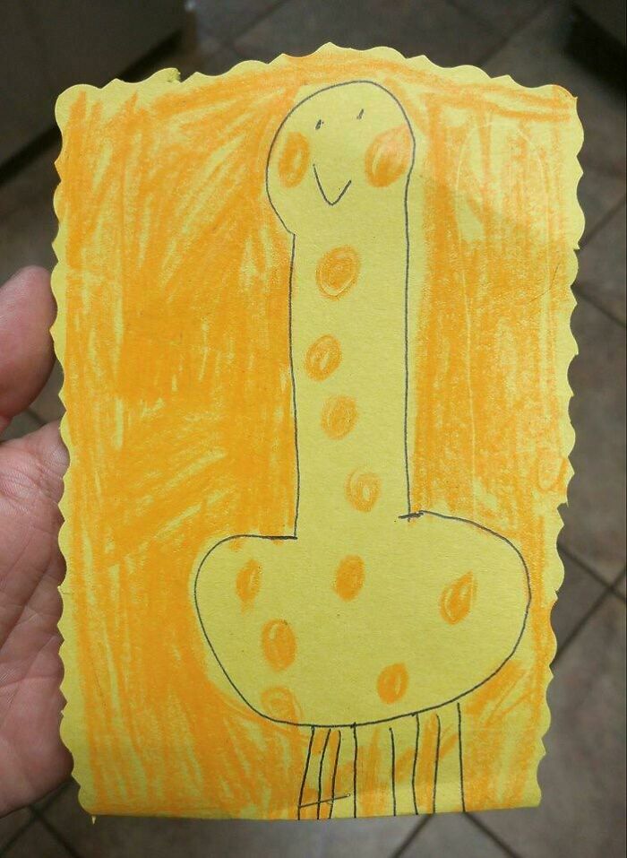 &ldquo;A Very Flattering Portrait Of Me&rdquo;: 39 Funny Drawings By Kids Who Have No Filter Whatsoever